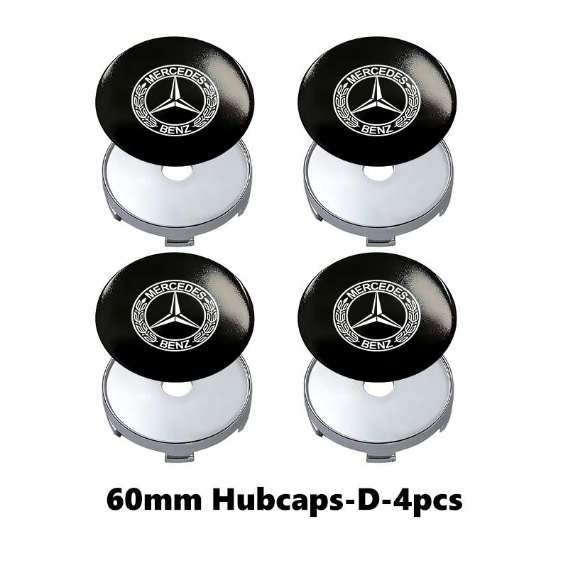 

For Benz Car Logo Wheel Center Hub Cap Badge Emblem Sticker Accessories Exclusive AMG SPRINTER V CLASS VIANO W124 W203 W204