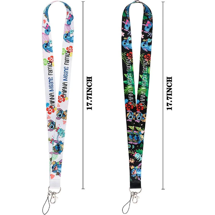 Stith Lanyard Keychain, Anime ID Badges Lanyard, Key for Card Holder, Cell Phone Case (3)
