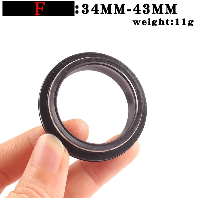 Oil and Sponge Seals Suitable for Bicycle Dust for Protection, Ring Set for Rocksapx Xfusion Fox, Universal Size