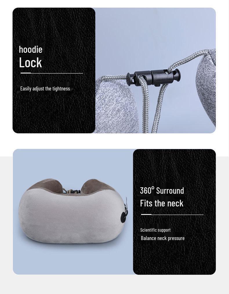 U-shaped Electric Neck Massager Pillow: Multifunctional Portable Kneading Cushion for Cervical Spine & Car Comfort