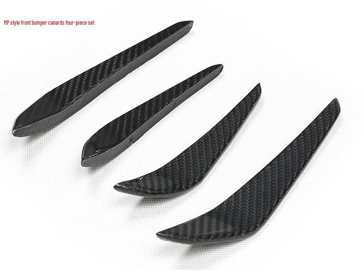 Compatible BMW M3/M4 G80/G82 MP/VS Style Carbon Fiber Hood Vents & Front Canards