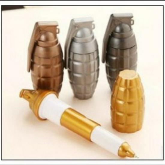 

Tactical Mini Button Grenade Ballpoint Pen Random color