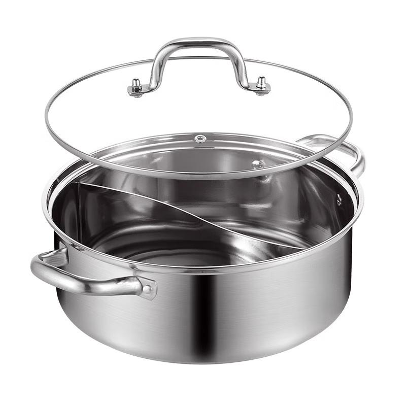 Lainuo 316 Rustfritt Stål Delt Varm Gryte