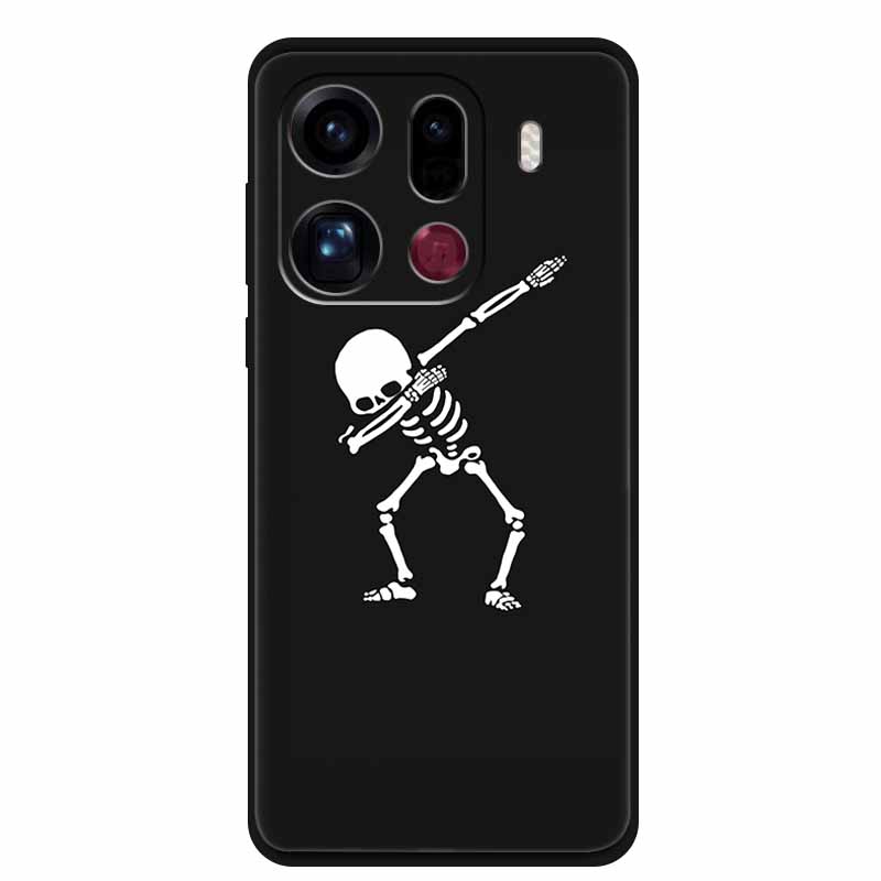 Luxus Hülle für OPPO Find X9 Pro 5G Weiches Silikon Schutz Stoßfest Handy Rückseite für OPPO Find X9 Pro 6.78" TPU Schalen