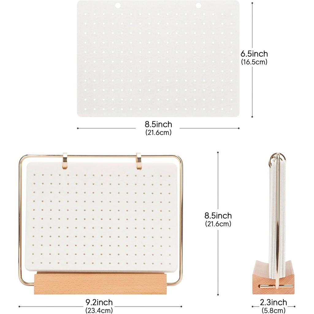Pin Collection Storage Calendar Badge Earring Display Organizer 6 Pages Large Capacity Brooch Holder for Household Use