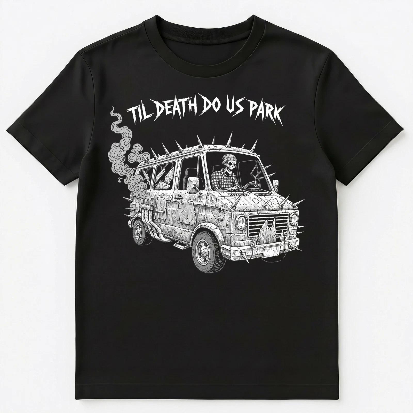 Van Enthusiast Death Park Pun Automotive Unisex T-Shirt S
