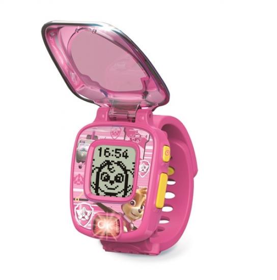 Montre Interactive Pat' Patrouille Stella VTECH - Éducative 3-7 Ans, écran Animé, Version FR
