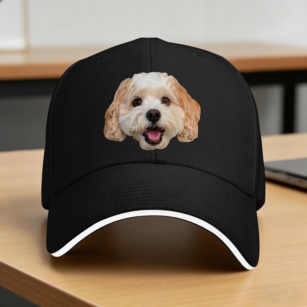 Dog Head Watercolour Splash Baseball Cap Classic Hip Hop Hats Spring Women Men Outdoor Sports Baseball Caps