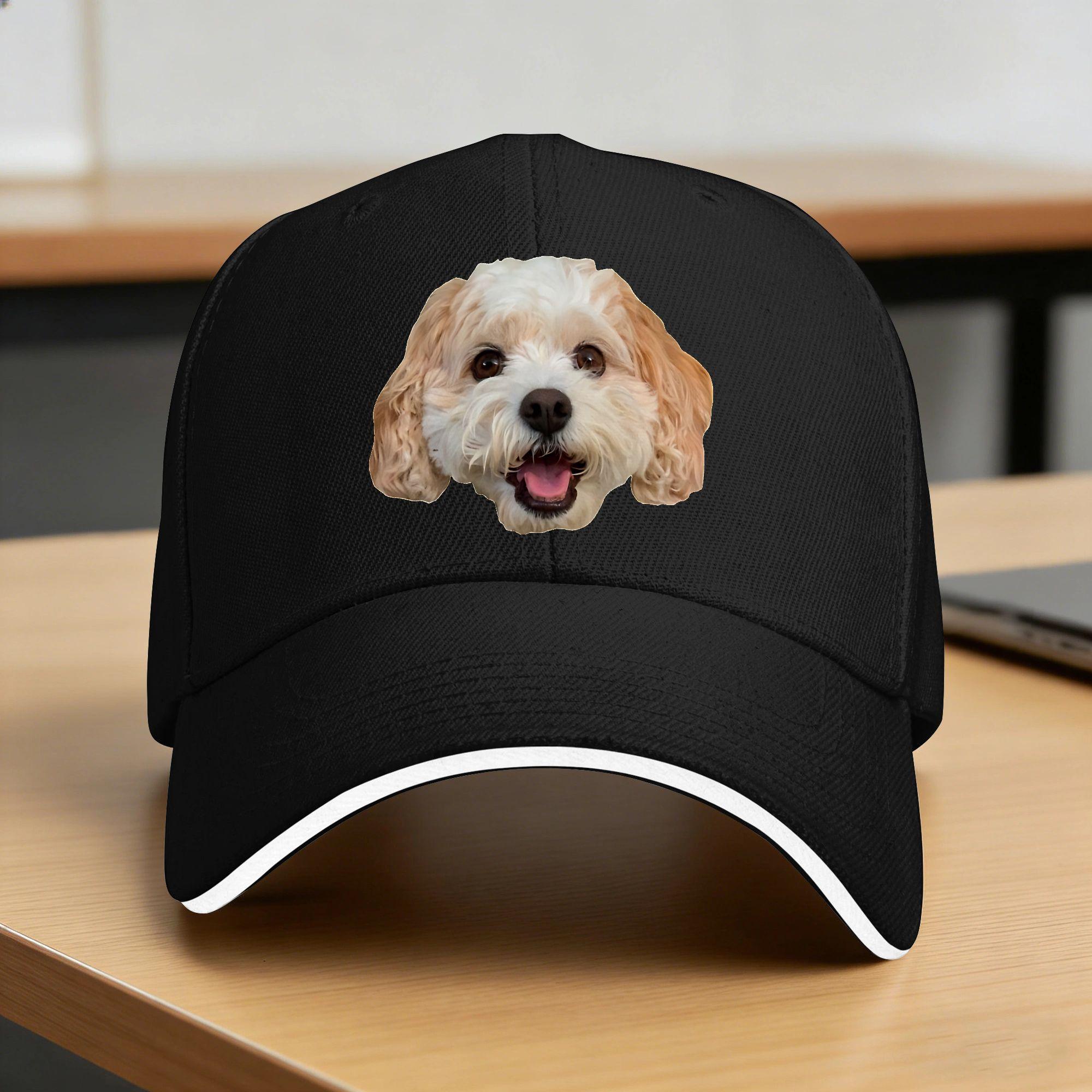 

Dog Head Watercolour Splash Baseball Cap Classic Hip Hop Hats Spring Women Men Outdoor Sports Baseball Caps One Size