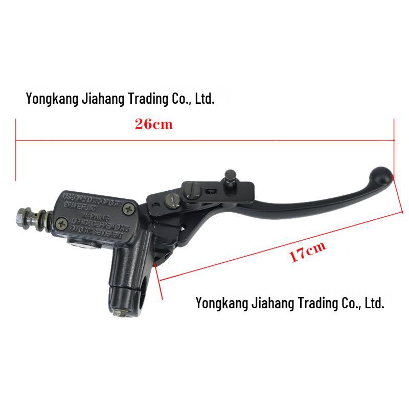 Universal ATV Beach Buggy Front Brake Master Cylinder Pump with Parking Brake for 50-250CC Quads
