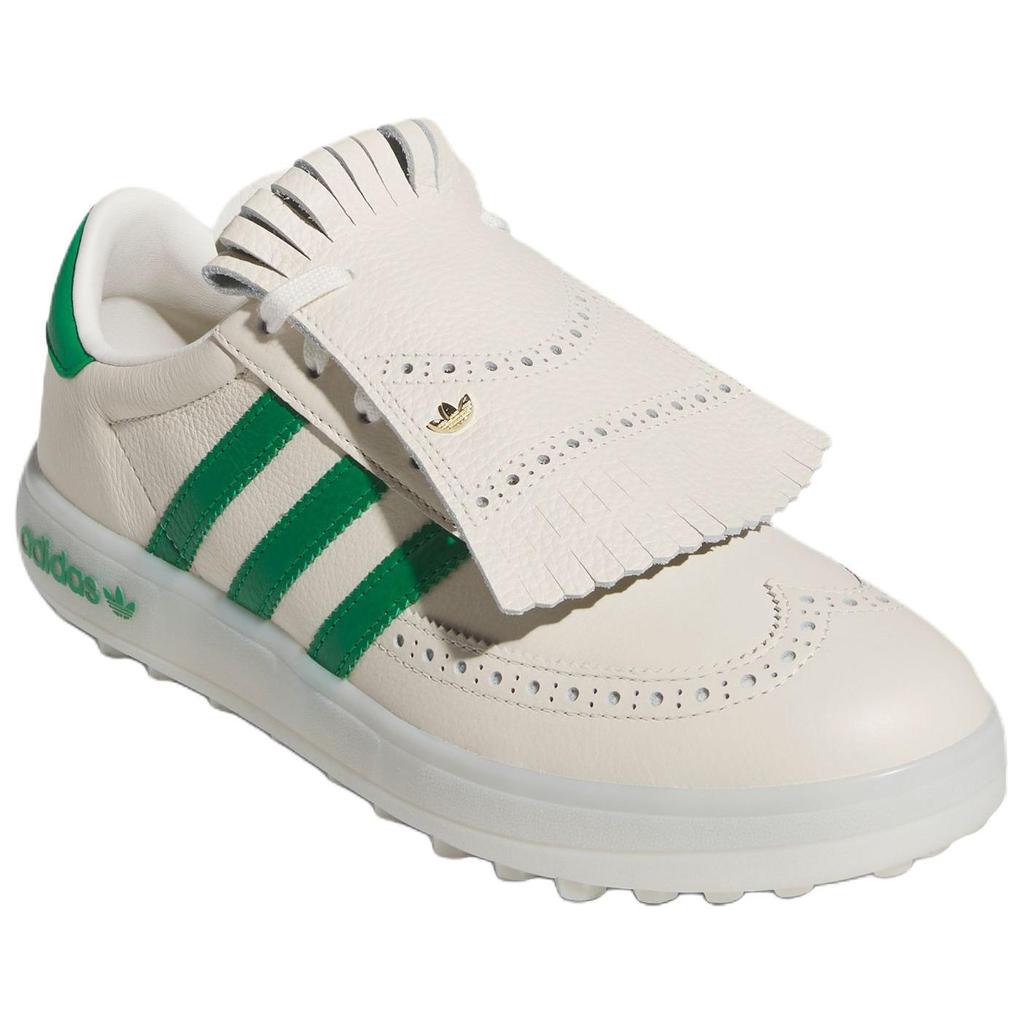 Adidas Coursecup Spikeless Golf Kritt Hvit Grønn Unisex Sneakers Krem Nesten-Gul IH8436