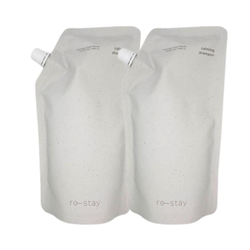 Innisfree Restay Calming Shampoo 480ml | Gentle Scalp Care | Refreshing Daily Hair Cleanser K-Beauty