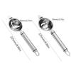 Séparateur de blanc d'œuf Outils en acier inoxydable Filtre à jaune d'œuf Gadgets Accessoires de cuisine Entonnoir de séparation Cuillère Diviseur Ustensiles