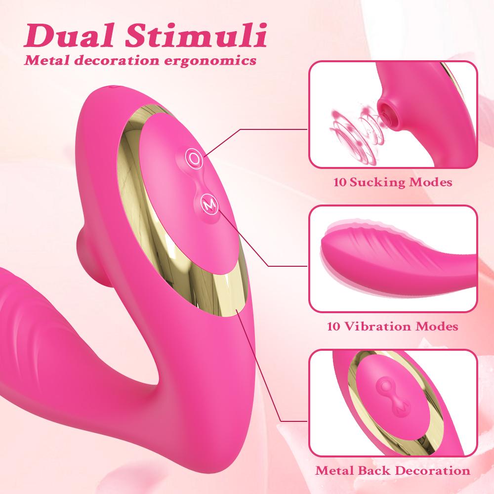 Leistungsstarker Saugvibrator Sexspielzeug für Frauen G-Punkt Oralsex Klitoris Klitorale Vagina Stimulator Sauger Erwachsenenprodukte 18+18+