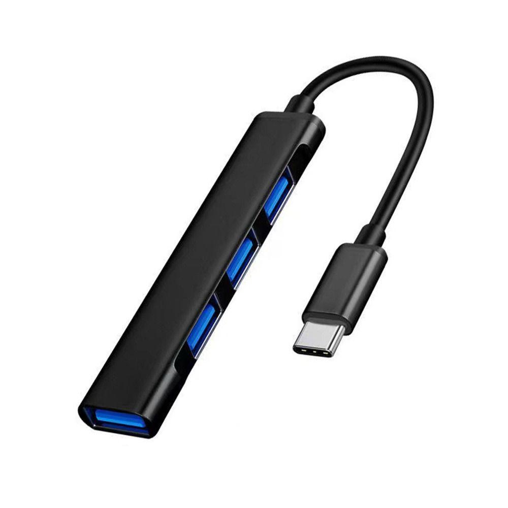 Stop Aluminium HUB USB-C 4 W 1 Stacja Dokująca USB 3.0 Nowy Adapter OTG Akcesoria Komputerowe