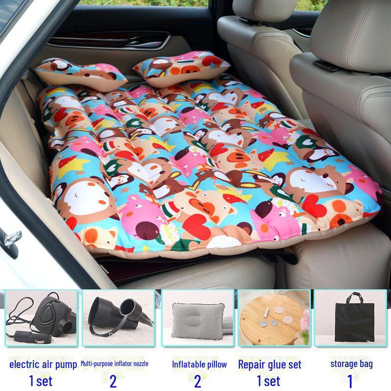 Inflatable Car Travel Bed Mattress for Back Seat