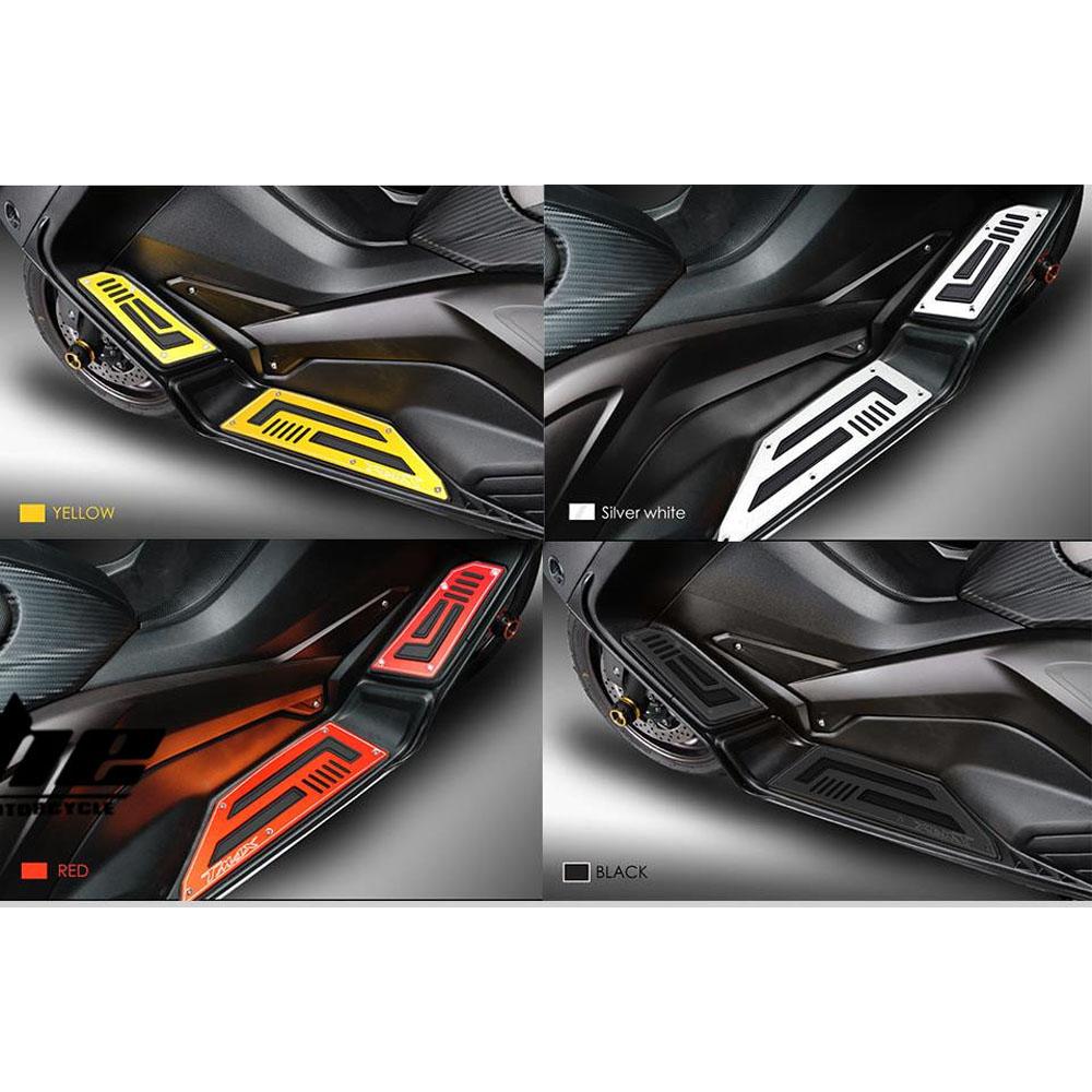 Motorcycle TMAX530/560 Footboard Steps Motorbike Foot Footrest Pegs Plate Pads For YAMAHA TMAX 530 2012- TMAX 560