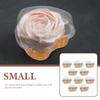 10PCS Aluminum Foil Cake Cup Pan Heart Shaped Cupcake Mold with Lids Disposable Mini Pudding Baking Cups Baking Accessories