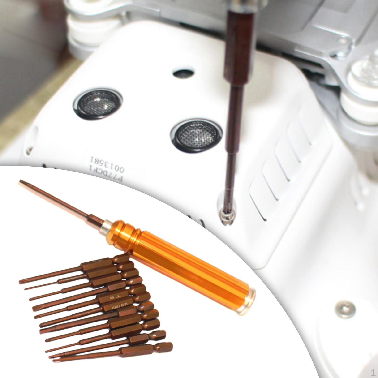 

13-in-1 Screwdriver Set Aluminum Hand Tools Manual S2 Steel Repair Kit for DJI 4 3 2 Disassembly