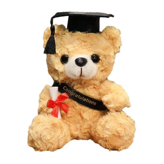 Personalized Graduation Gifts 2026 for Her, 7-Inch Teddy Bear, Soft Plush Graduation Mascot for College High School, Grade Graduation Gifts