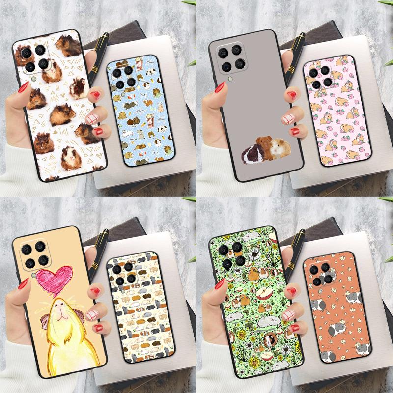 Cute Cartoon Guinea Pig Case For Samsung Galaxy M32 M31 M12 M52 M13 M33 M53 M11 M51 M15 M55 M14 M34 M54 M20 M30s