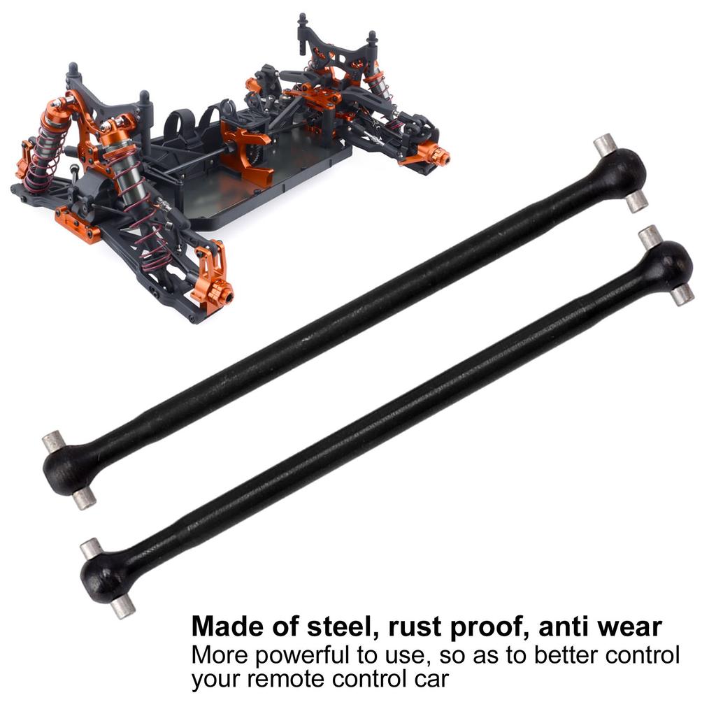 2Pcs 101.5mm 1/8 RC Car Rear Drive Shaft for ZD Racing 08421 08427 08428 9020 9116 9203 1/8 RC Cars