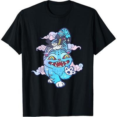 Wttyolo Cute Derpy Tiger for Men Women Kids T-Shirt