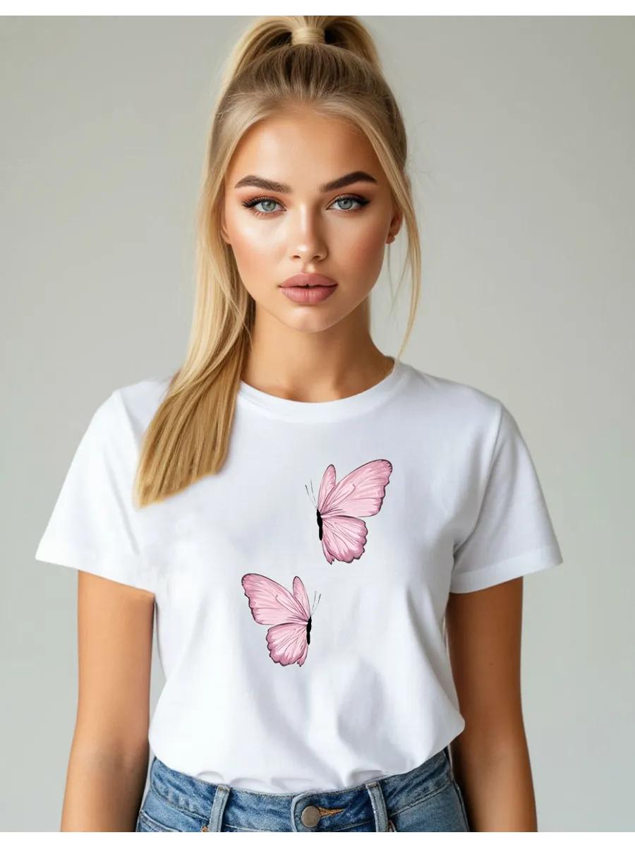 Oversized T-shirt with lion print S