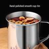 BJ 304 Stainless Steel Mug with Lid & Handle