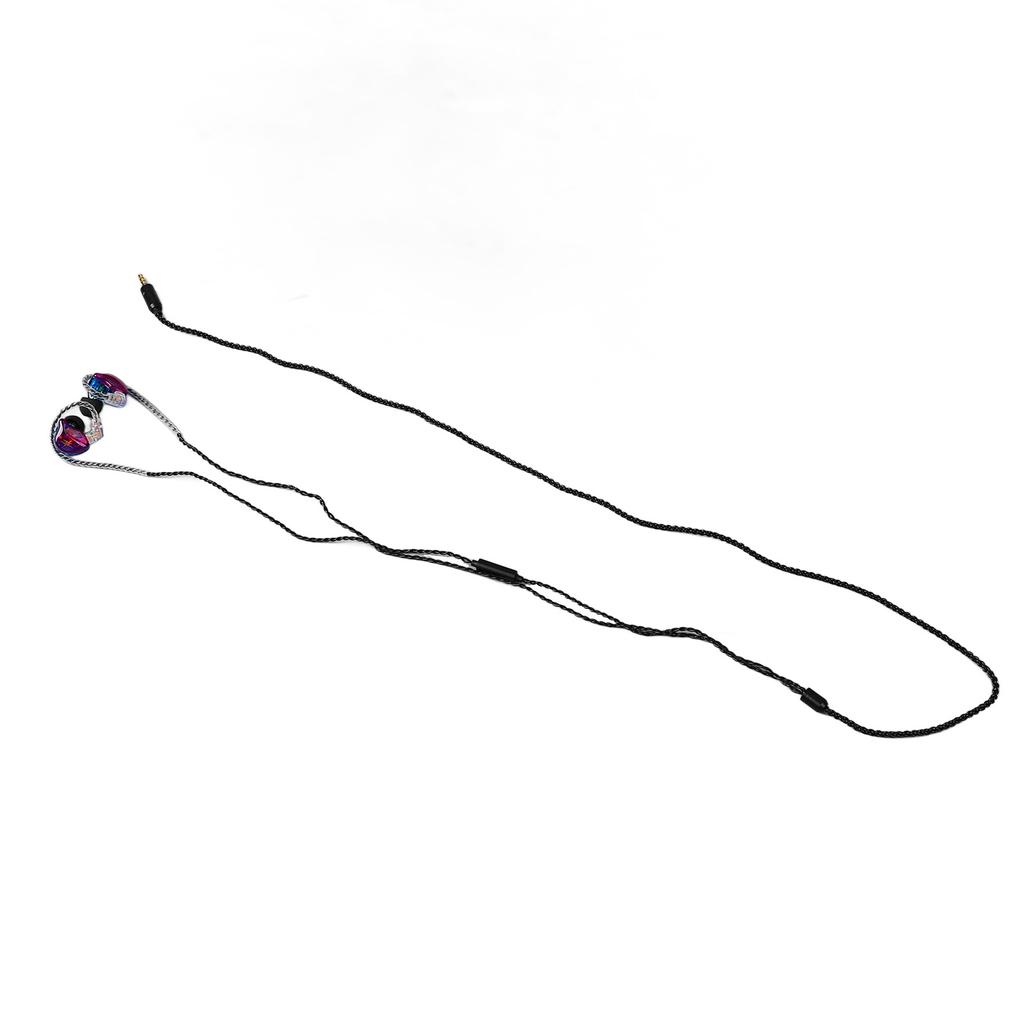 Monitoring Level Wired Earphones Composite Magnetic Coil Corded Earphones for Game Music Running Sports Colorful