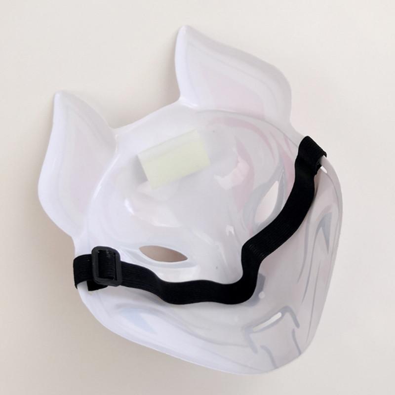 Maschera da volpe gioco travestimento oggetti di scena COSPLAY Halloween festa in maschera performance maschera Volpe Celeste