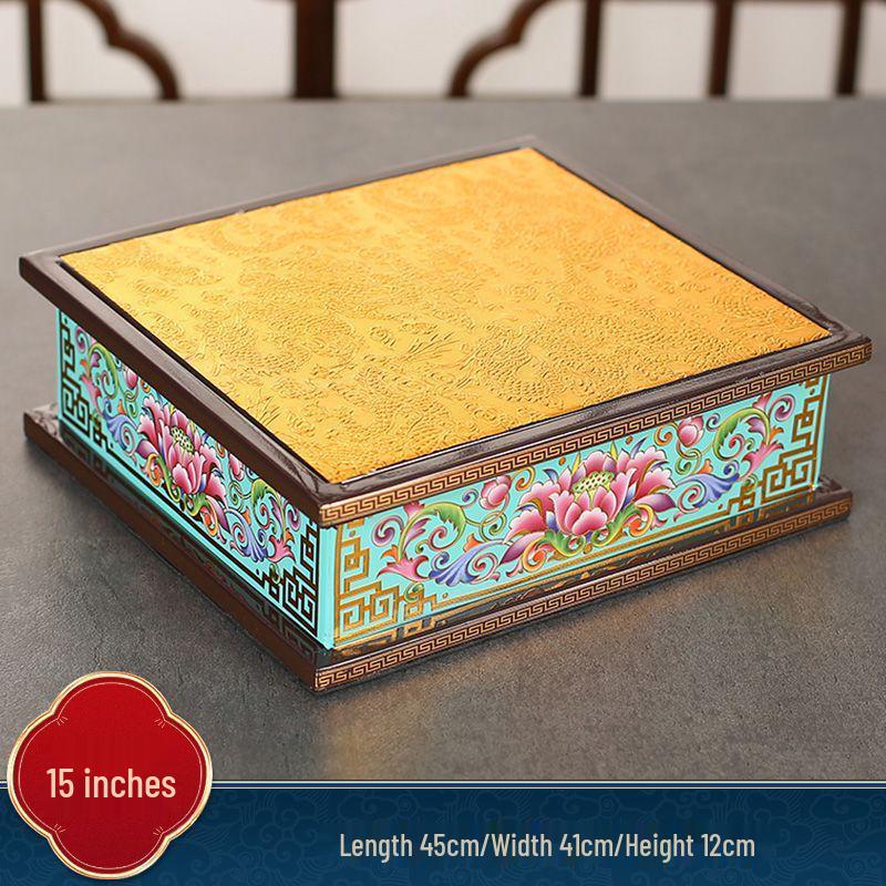 Guan Yin & Guan Gong Elevated Worship Stand for Buddhas & Gods Display