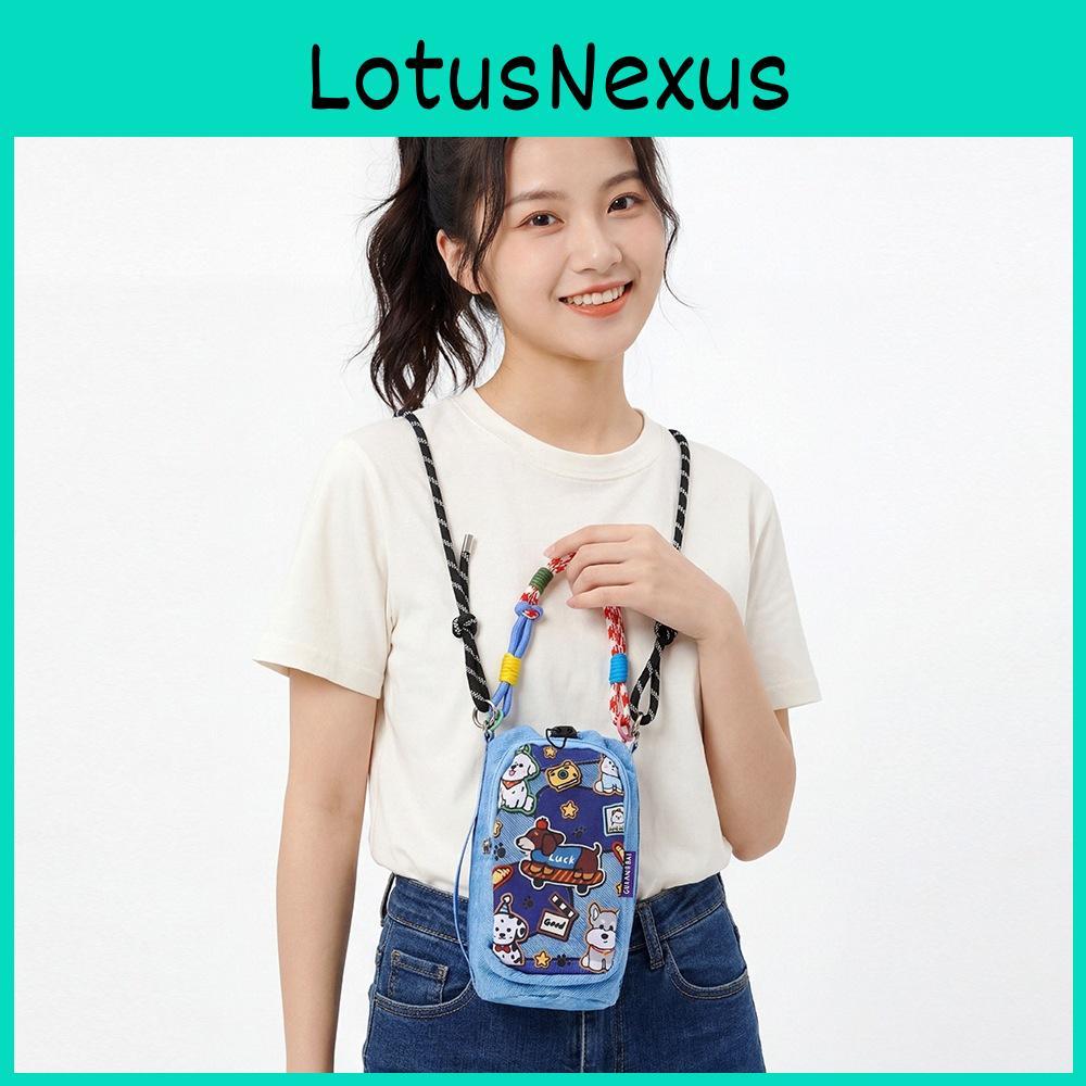 Nylon Cute Cat Shoulder Bag With Striped Design For Daily Casual Use