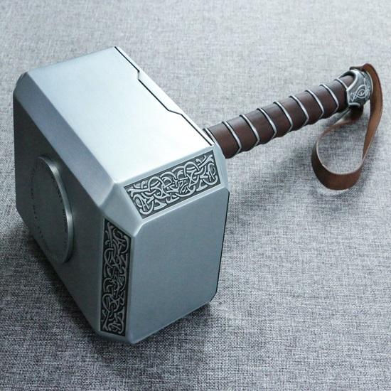 Hammer Metal, Mjolnir, Cosplay Scale Movie Prop Replika, Hammer