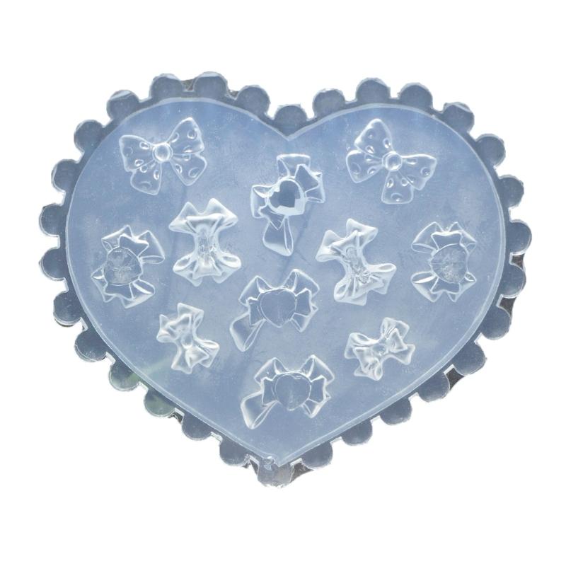 Durable Silicone Nail Art Mold Relief Pattern Nail Art Decortive Mold DIY Manicure Tool Printing Template Nail Mold