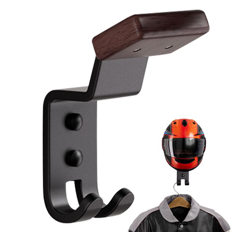 Motorcycle Hat Hanger Wall Mount Motorcycle Hat Stand With Hooks Multifunctional Motorcycle Hat Hanger Rack For Motorcycle Belts