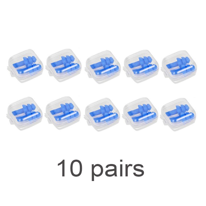 Soft Silicone Ear Plugs Sound Insulation for Sleeping Swimming Ear Protection Earplug Waterproof Anti Noise Reduction Earplugs