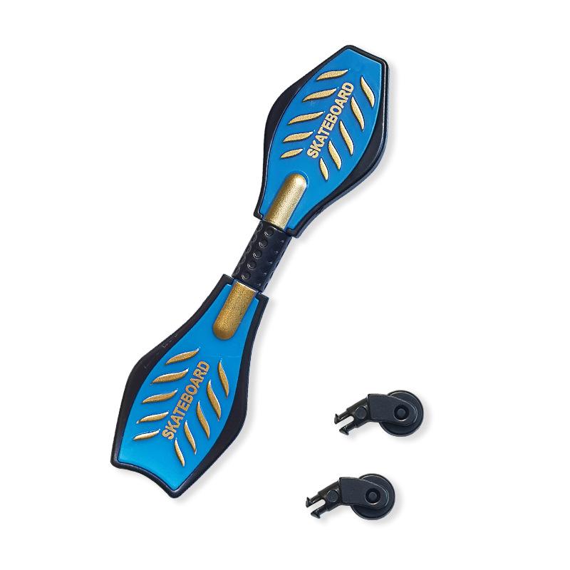 Mini Ice Skates and Finger Roller Skateboard Toy Set with Accessories