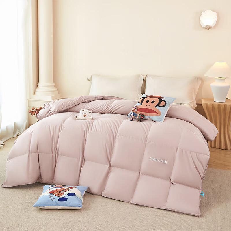 Paul Frank 80S Cotton Sateen White Goose Down Comforter