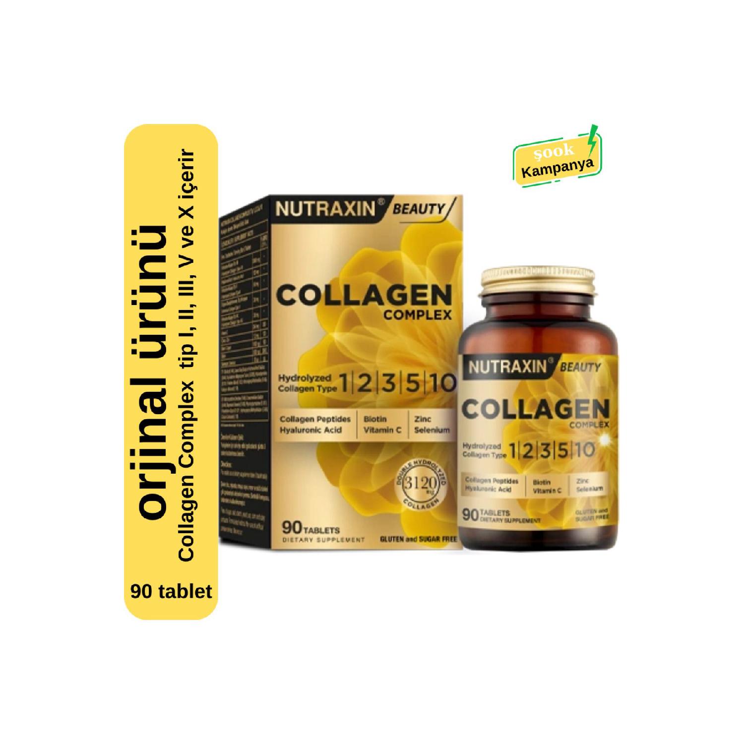 

Collagen Complex 90 Tablet; Contains Collagen Type I, Ii, Iii, V And X
