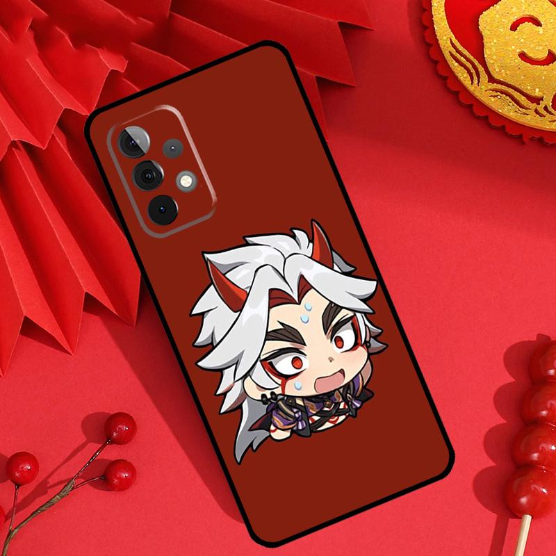 Genshin Impact Arataki Itto Case For Samsung Galaxy M21 M31 M35 M12 M13 M14 M15 M06 M16 M36 M56 M53 M32 M52 M55 M34 M54