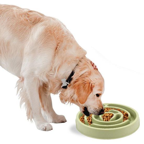 Slow Feeder Dog Bowl Slow Feeding Pet Bowl Maze Puzzle Bowl Prevents Choking Gulping for Dogs And Cats Healthy Eating