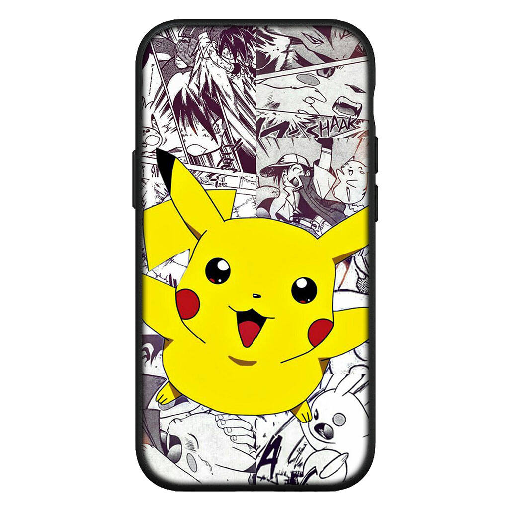 Cover for iPhone 17 16 15 Xiaomi Poco Redmi Note 14 13 12 11 Pro Max 16ESamsung Galaxy S25 S24 S23 OPPO Huawei Mew Pokemon Pikachu Mewtwo Phone Case