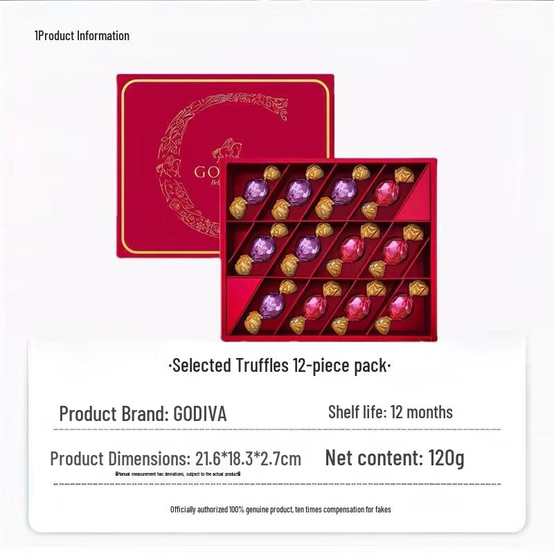 Godiva Truffle Chocolate Gift Box