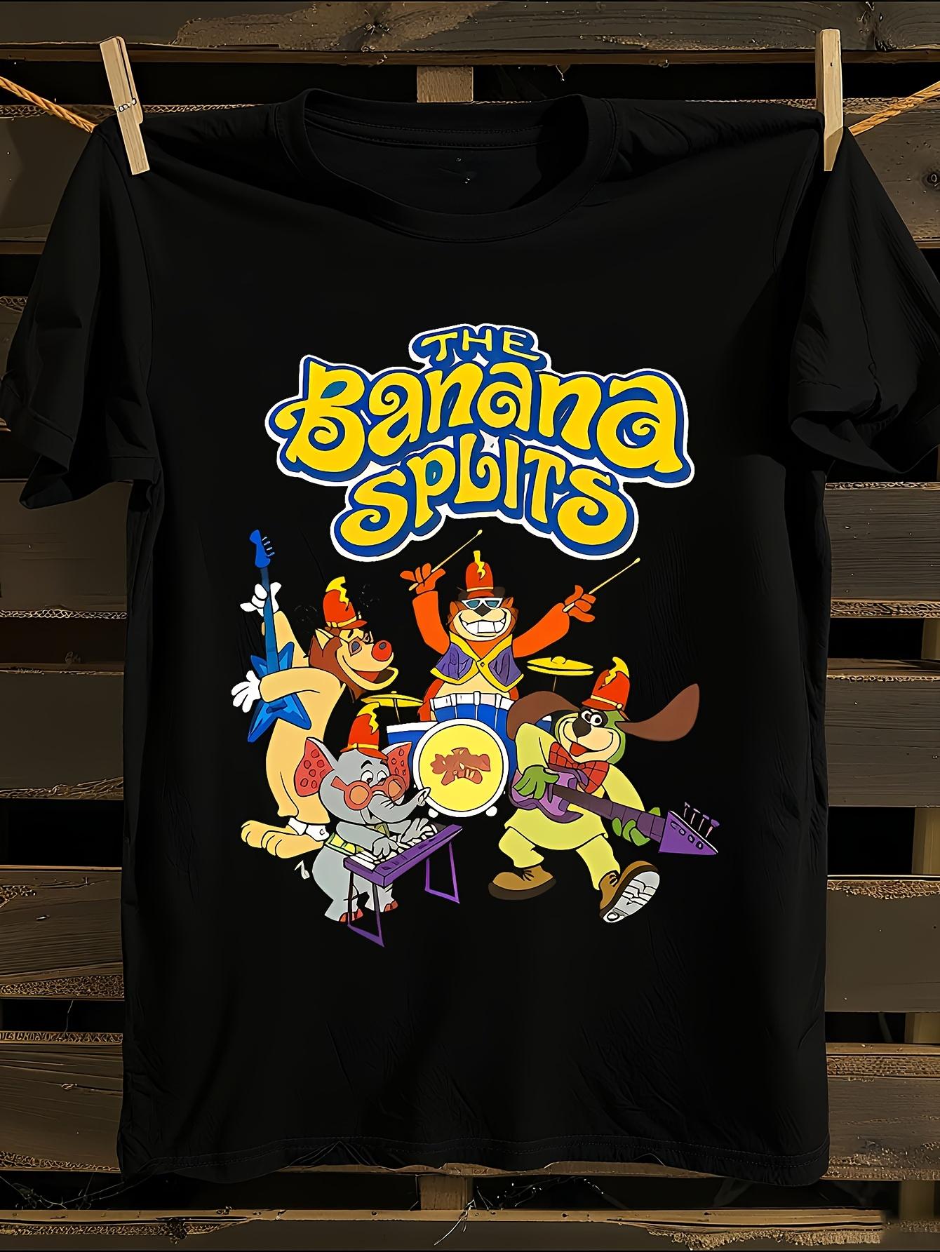The Banana Splits Black Tshirt S