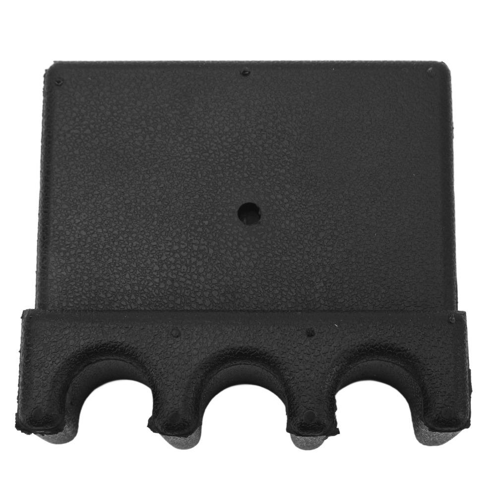 Compact Block Shape Pool Cue Holder Three Slot Cutouts Cue Stick Holder Black Cue Rest  Pool Table чёрный
