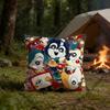 SShowTTime DDandys Pillow Cover Polyester Square Cushion Case 45 cm Decorative for Home Couch Bed Car Decor