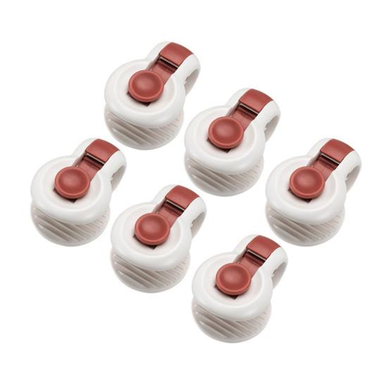 Yousheng 6 Stück gepolsterte Bettdeckenclips, sichere Verriegelung, Mini-Größe, einfache Installation, Bettdeckenclips, Bettdeckenbefestigungsset