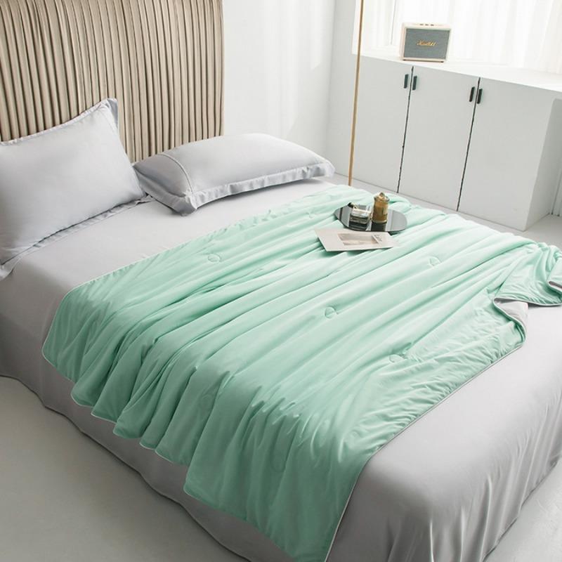 Ice cream cool sensation silk solid color summer quilt solid color air conditioning by summer ice silk cool quilt
