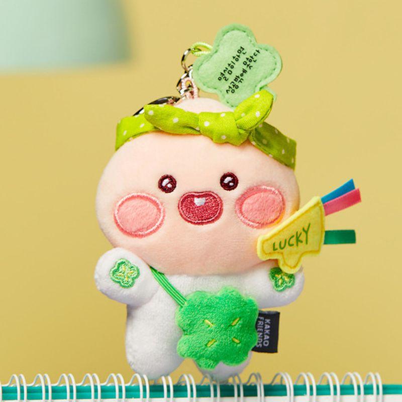 

KAKAO FRIENDS Lucky Message Keychain Doll_Little Apeach single type